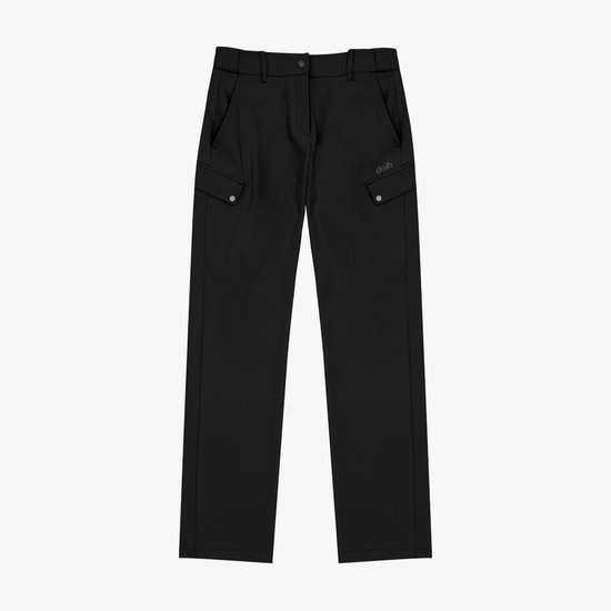 드루 허리조절 일자핏 팬츠 DF41PT02_BK