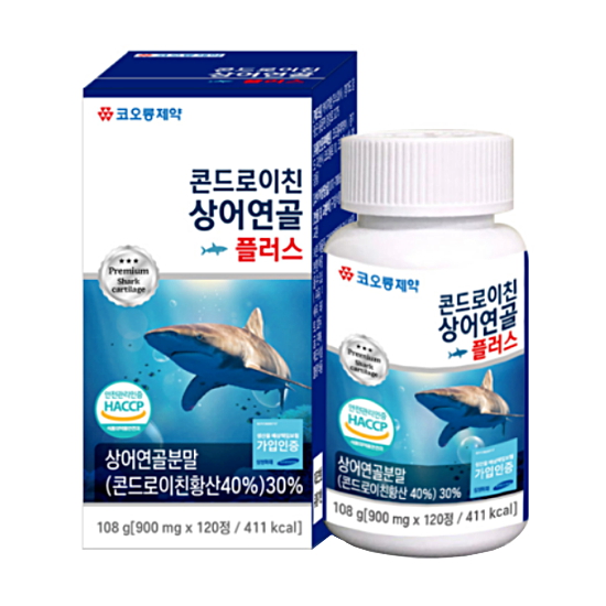 코오롱제약 콘드로이친 상어연골 플러스 120정 (1개)_이미지