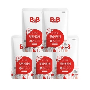 B&B 젖병세정제 거품형 리필400mlX5개_이미지