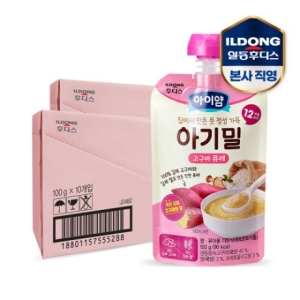  아이얌 아기밀 고구마 퓨레 100g [20개]