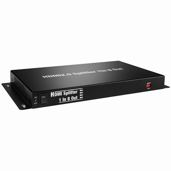 �������������ͽ� �ؽ�Ʈ 1:8 HDMI 2.0 �й�� (NEXT-408SP4K60)