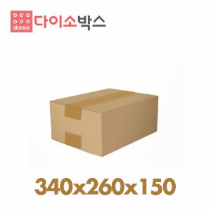 다이소 택배박스 162호 (60개)_이미지