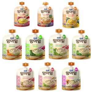 맘마밀 안심이유식 브로콜리와 닭가슴살 100g