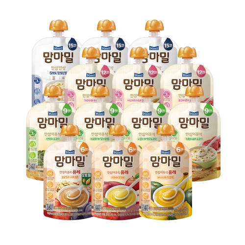 매일유업 맘마밀 안심이유식 복합구성 (20개)