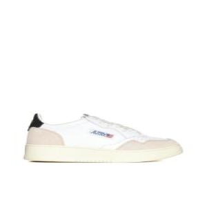 오트리 스니커즈 AULWLS21WHTBLK LEAT SUEDE WHT BLK_이미지