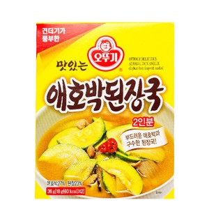 미역 냉 북어 청국 버섯 육개장 해장 컵국 국-04. 맛있는 애호박된장국 18g 2입