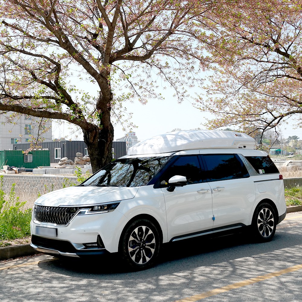 휴고 카니발 일체형 루프박스 780L이미지입니다. 누르면 해당 게시물로 새창이동합니다.