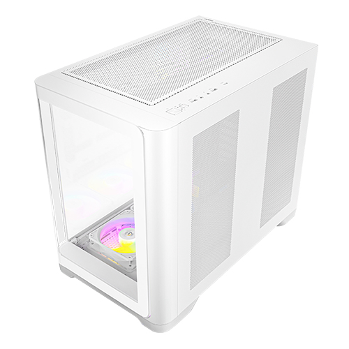 Antec C5 MESH CURVE ARGB BTF (화이트)_이미지