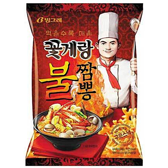 빙그레 꽃게랑 불짬뽕 70g (10개)_이미지