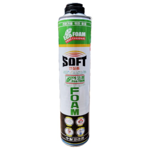 수달코리아 동양실리콘 에코 소프트 우레탄폼 건타입 B2 870ml (1개)_이미지