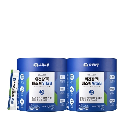 프롬바이오 위건강엔 매스틱 Vita B 100포 (2개)