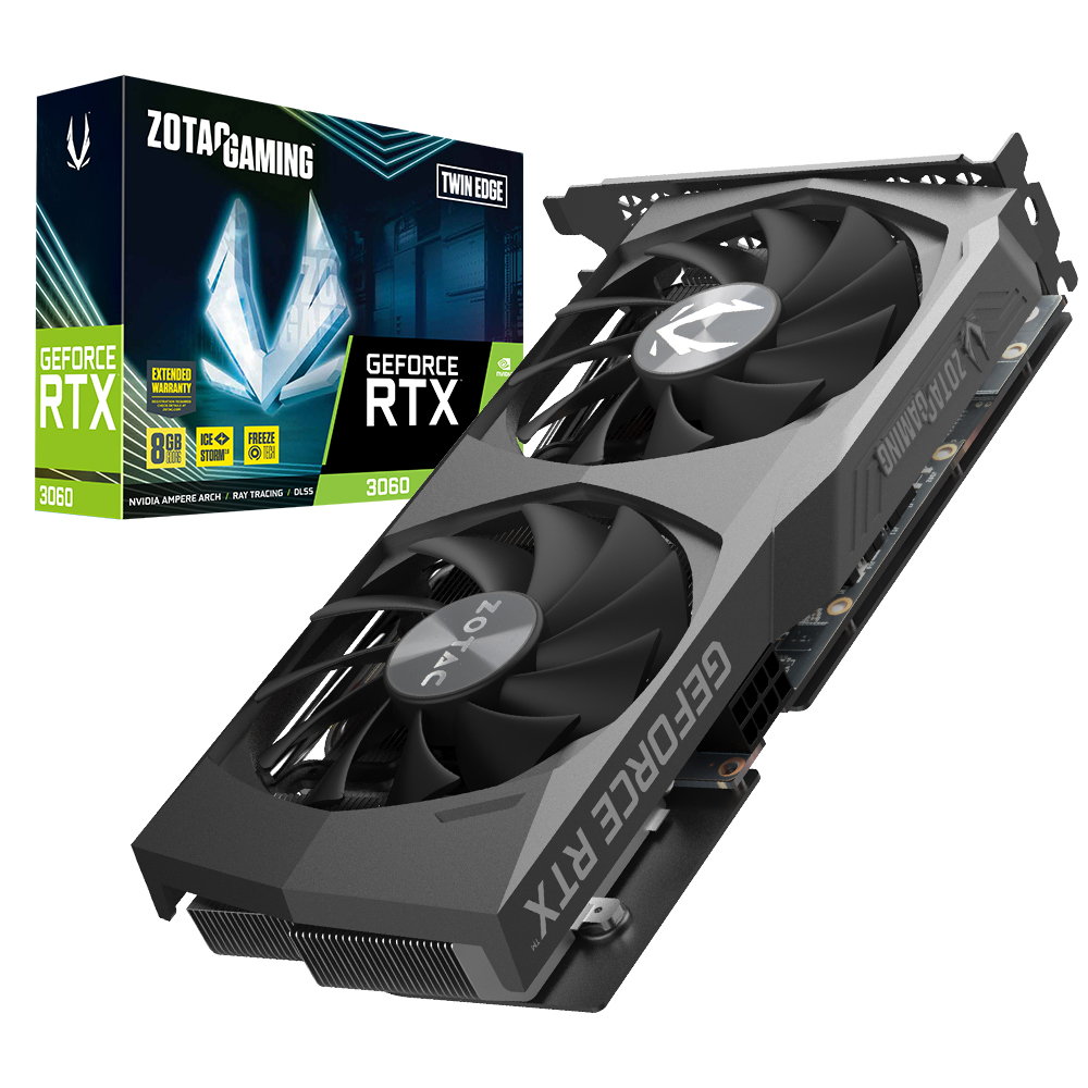 ZOTAC GAMING ������ RTX 3060 TWIN Edge D6 8GB