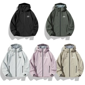 JEEP 남녀 공용 자외선차단 바람막이 집업 후드 자켓_9624555_이미지