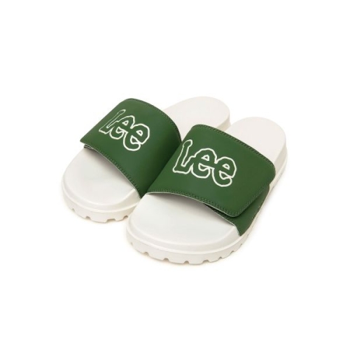 LEE ltgt 트위치 로고 밸크로 슬라이드 그린 LE2601SE02GN 199149