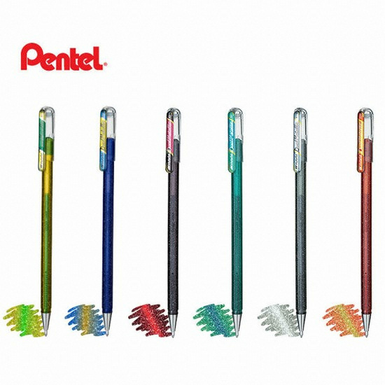 펜텔 하이브리드 듀얼 메탈릭 펜 1.0mm (1개)