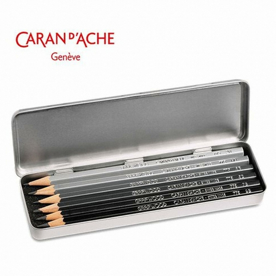 그라프우드 연필 6종 set