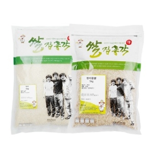 쌀집총각 대나무향미 백미 5kg + 현미찹쌀 5kg