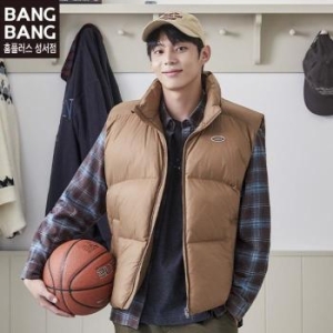 뱅뱅 HC04 가을겨울 남성 신클라우드 패딩 조끼 초겨울 남녀공용 하이넥 푸퍼 S41370970