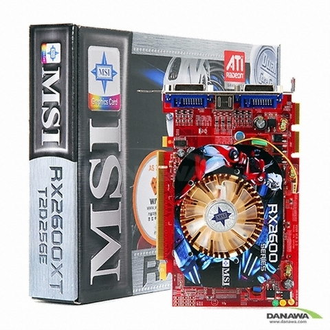 라데온HD 2600XT RX2600XT-T2D256E 256MB