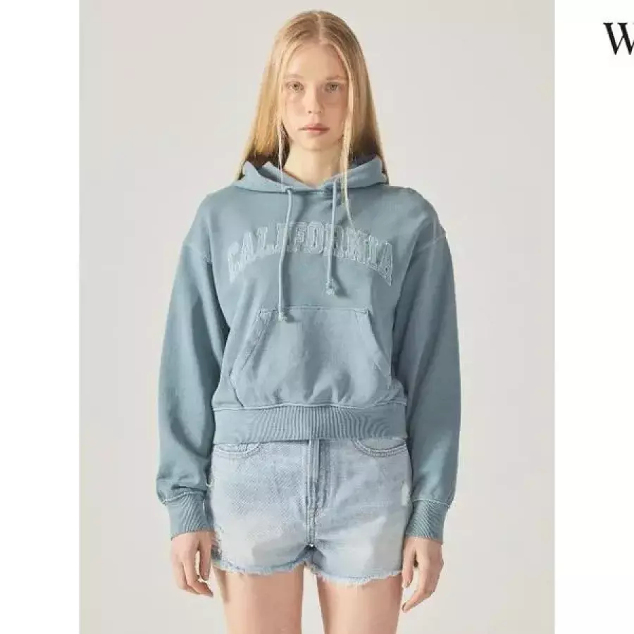 ltgt California Dyed Crop Hoodie WHMHF2222F WHMHF2222FSC 1779485
