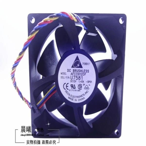 ��Ÿ ��ȿ�� AFC0912DF ���� ��� �ð� �� 92mm 9.2cm DC12V 1.43A 5000rpm ���� ��ũ�����̼� ����..