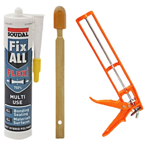 수달코리아 픽스올 플렉시 290ml + 헤라 + 플라스틱건 (1세트)_이미지