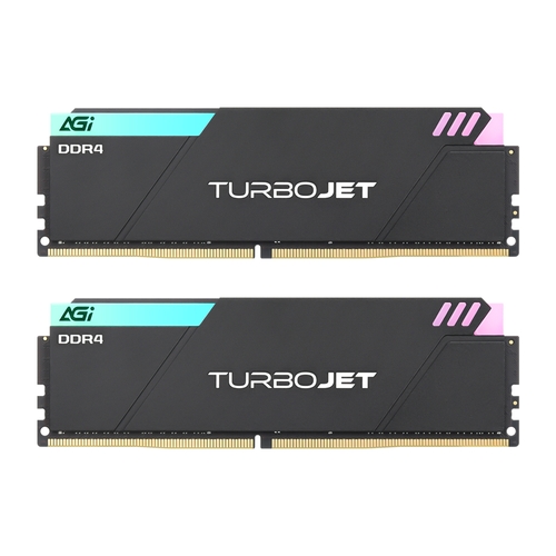 AGI <b>DDR4</b>-3600 CL18 TURBOJET UD848 RGB BLACK 서린