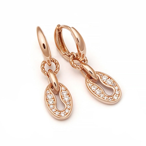 KT알파 쇼핑 온라인 14K 클램 큐빅 드롭 원터치 귀걸이 JNE39565 일상이 알파가 되다 KT알파 쇼핑