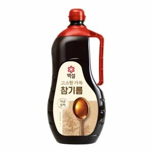백설 고소함가득 참기름 1.5L (1개)_이미지