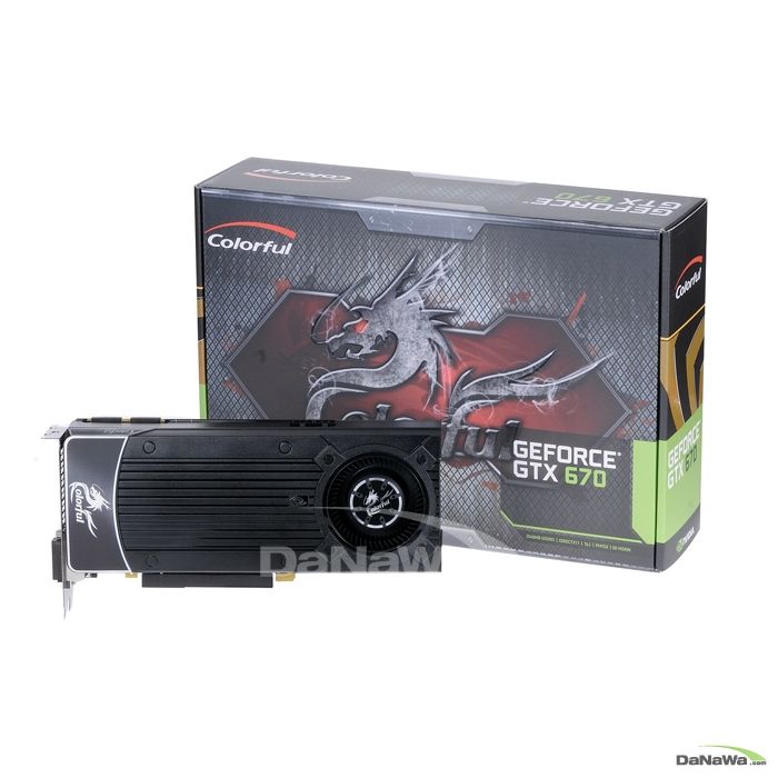 COLORFUL 지포스 GTX670 Classic D5 2GB_이미지
