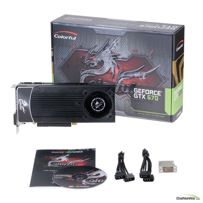 COLORFUL 지포스 GTX670 Classic D5 2GB_이미지