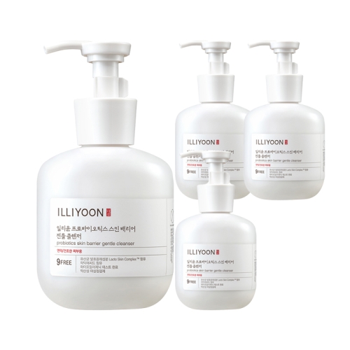 일리윤 프로바이오틱스 스킨 배리어 젠틀 클렌저 300ml (4개)_이미지