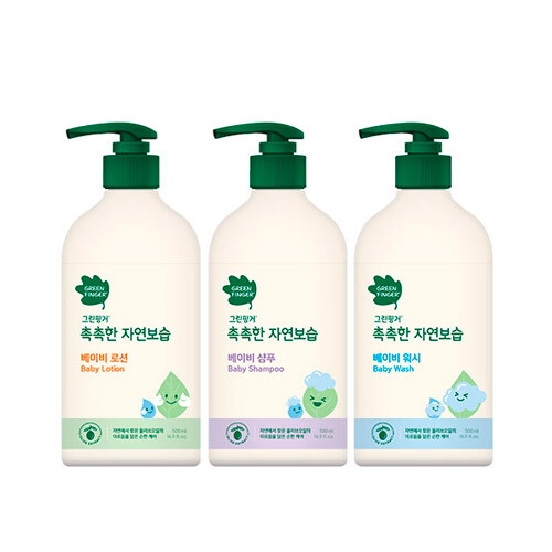 촉촉한 자연보습 베이비 대용량 로션+샴푸 2종세트