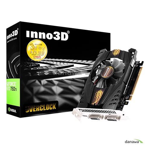 INNO3D 지포스 GTX750 Ti OC D5 2GB_이미지