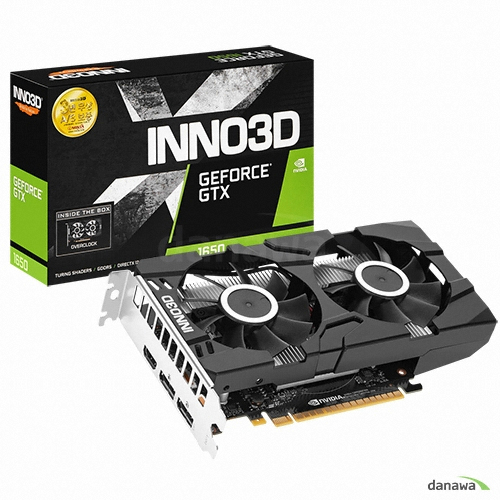 INNO3D 지포스 GTX 1650 OC D5 4GB 트윈쿨러_이미지