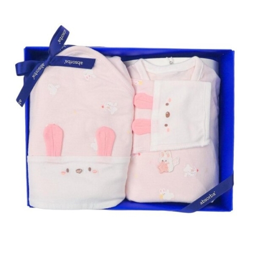 도도모달 속싸개 배냇슈트 2종세트 핑크 A2A1B10903
