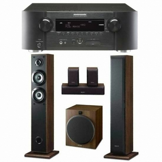 SONY SS-FCR4000 + 마란츠 AV리시버 (SR5003 )_이미지