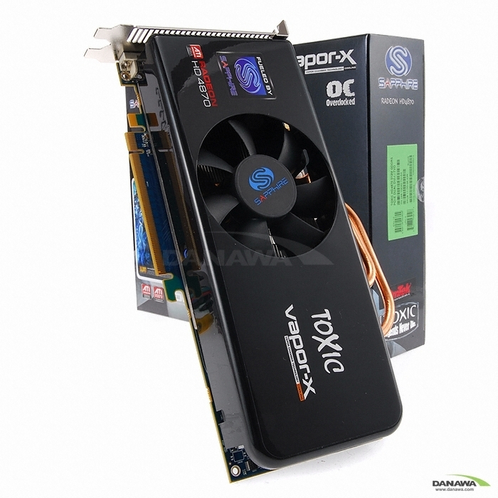 SAPPHIRE 라데온 HD 4870 TOXIC OC 512MB Vapor-X 이엠텍_이미지