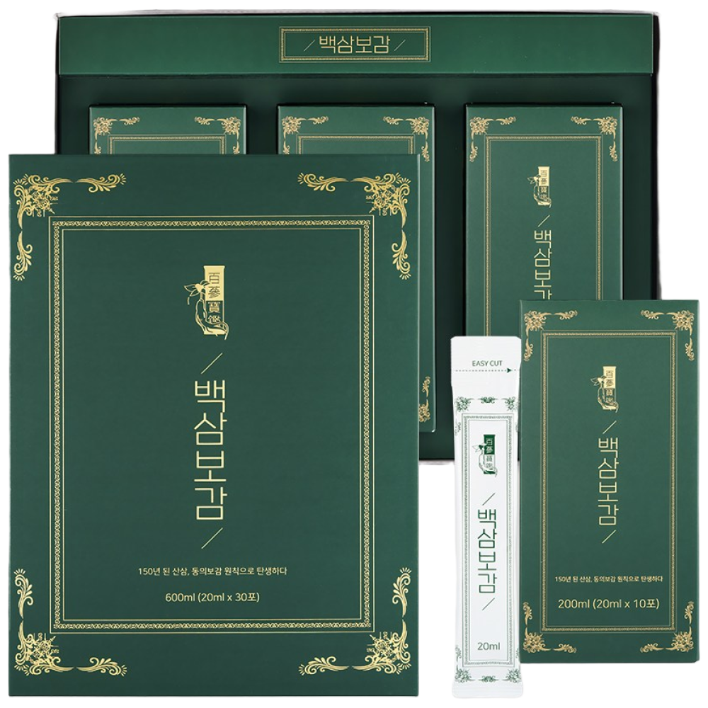 보고바이오 백삼보감 20ml 30포 (5개)_이미지
