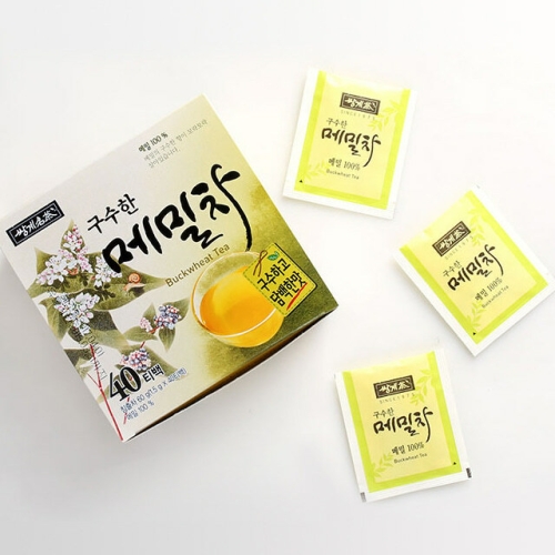 쌍계명차 구수한 메밀차 40티백이미지입니다. 누르면 해당 게시물로 새창이동합니다.