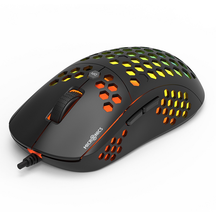 마이크로닉스 MANIC MG201 RGB 초경량 게이밍 마우스_이미지