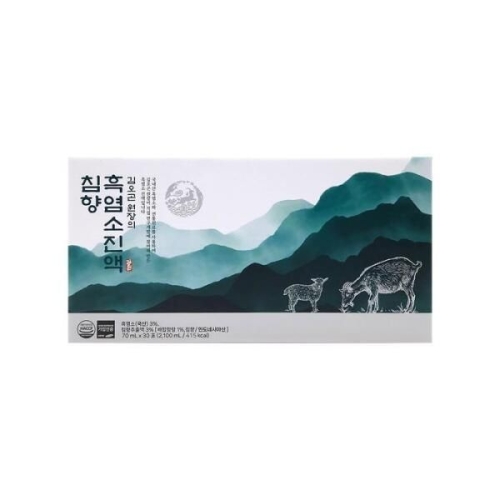 지니트레저 김오곤 원장의 흑염소진액 침향 70ml 30포 (6개)_이미지