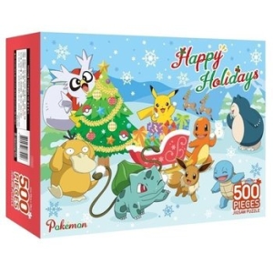 포켓몬스터 직소퍼즐 500pcs 포켓몬 해피 홀리데이 WEBD88D_이미지