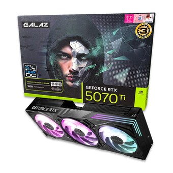 <b>갤럭시</b> GALAZ 지포스 RTX 5070 Ti EX GAMER BLACK OC D7 16GB