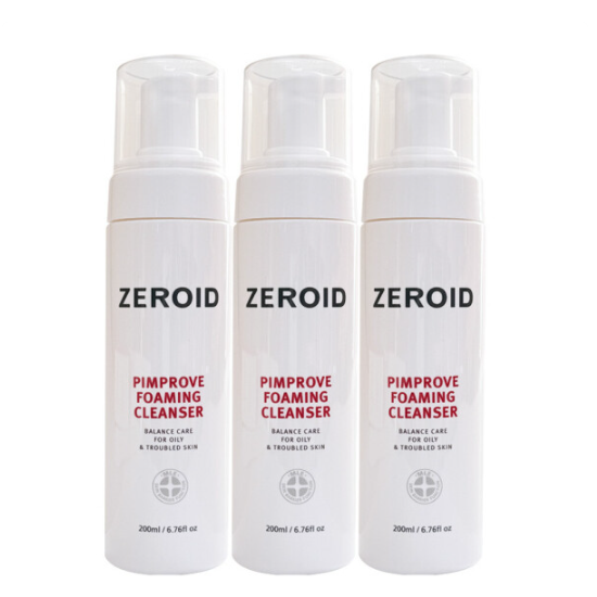 제로이드 핌프로브 포밍클렌저 200ml (3개)_이미지
