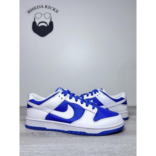 나이키 14640350 사이즈 13 덩크 로우 레트로 레이서 블루 화이트 스니커즈 슈즈 DD1391-401 새상품