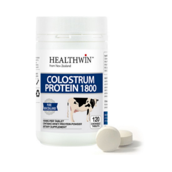 헬스윈 초유 프로틴 1800 츄어블 120정 (해외) (1개)_이미지