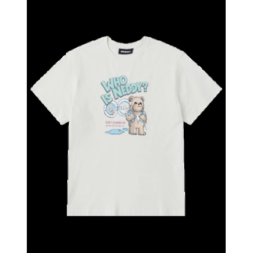 �ε� �׵� ���帮 ���� Ƽ���� PNEU25ST13 NEDDY LAUNDRY S S T-SHIRT