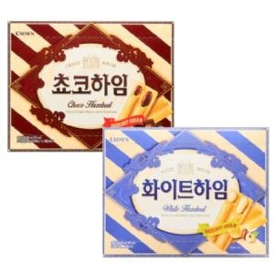 크라운제과 화이트하임 2p + 쵸코하임 2p