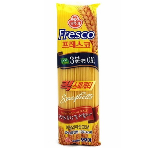 오뚜기 프레스코 퀵 스파게티 500g이미지입니다. 누르면 해당 게시물로 새창이동합니다.
